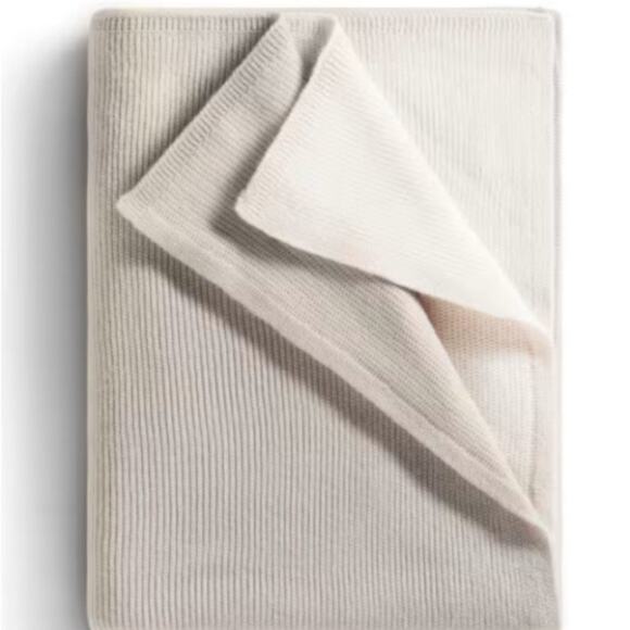 GLOSTER by Cecilie Manz Cashmere throw blanket - Picture 1 of 11